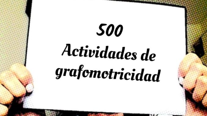 Cartel de Actividades de grafomoticidad Cartel de Actividades de grafomoticidad