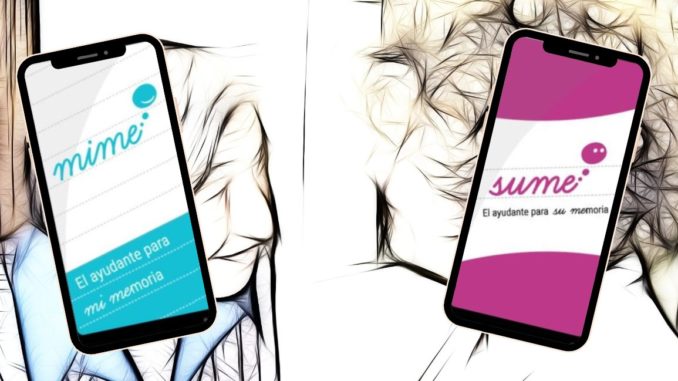 aplicativos y dispositivo para ayuda alzheimer mime y sume apps