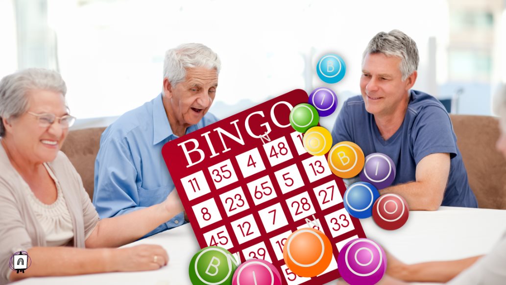 Juego de bingo para adultos mayores