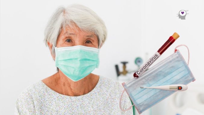 anciana con coronavirus coronavirus