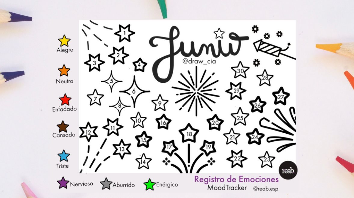 rregistro de emociones junio