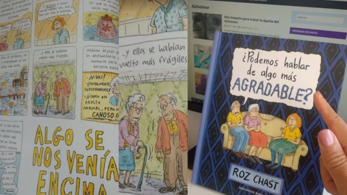 podemos hablar sobre algo más agradable novela gráfica sobre la vejez