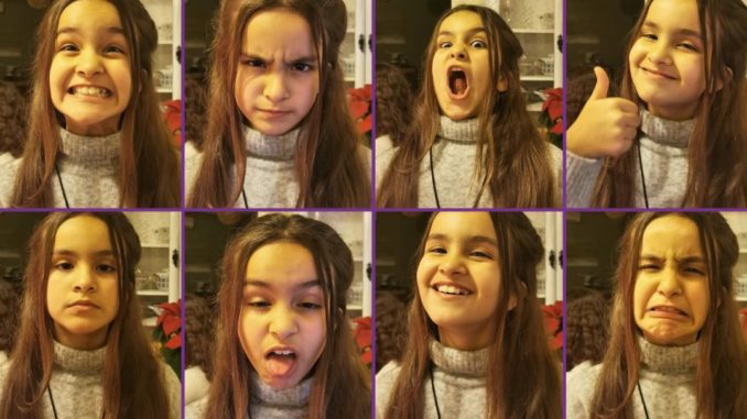 caras expresiones faciales