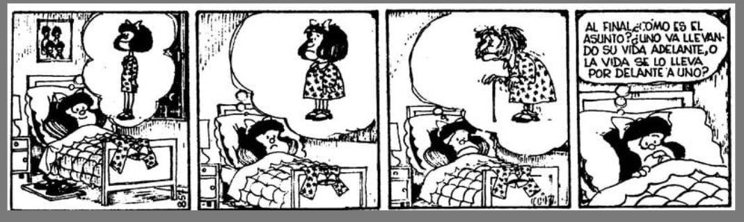 Mafalda y el envejecimiento