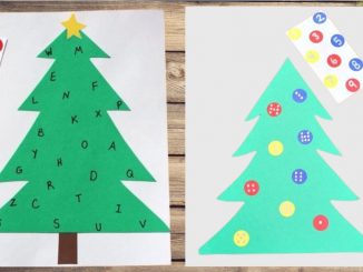 actividad arbol navidad