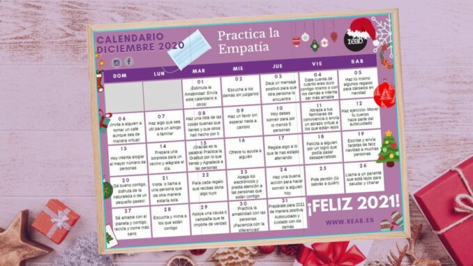 calendario empatia calendario empatia